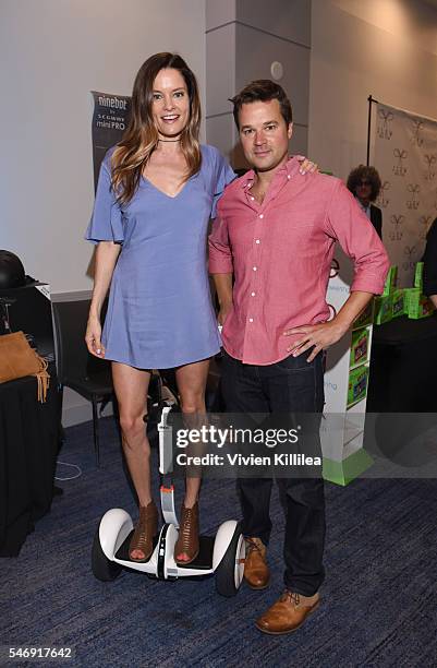 Gina Holden attends Cooper & GBK's 2016 Pre-ESPY Celebrity Lounge & Poker Tournament at The Line Hotel on July 12, 2016 in Los Angeles, California.