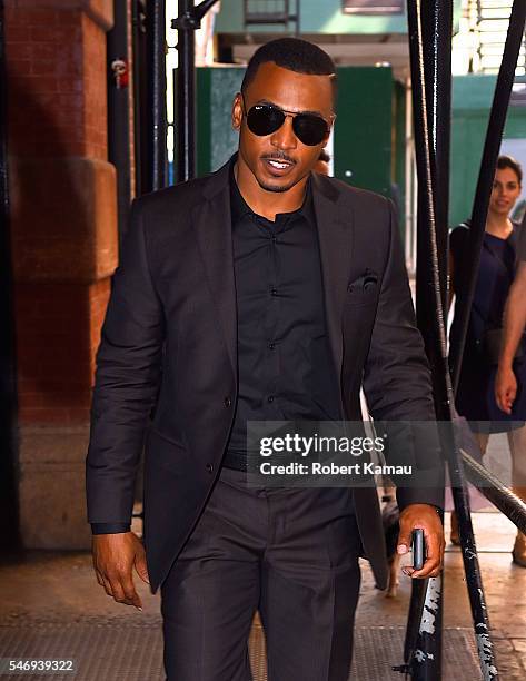 RonReaco Lee seen out in Manhattan on July 12, 2016 in New York City.