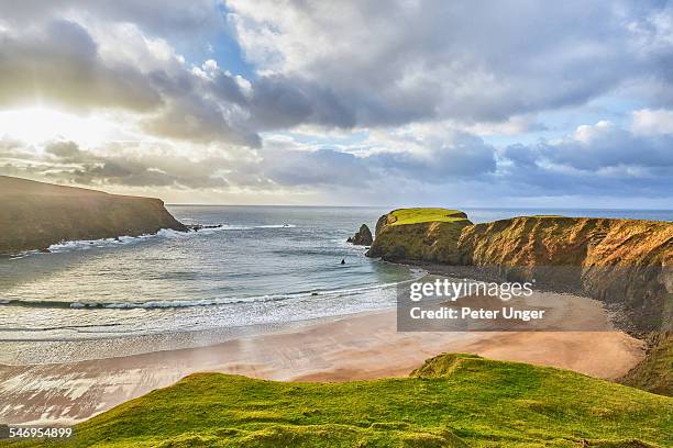 malinbeg beach,county dongegal, north ireland - donegal stock pictures, royalty-free photos & images