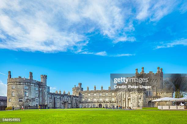 kilkenny castle - kilkenny ireland stock pictures, royalty-free photos & images