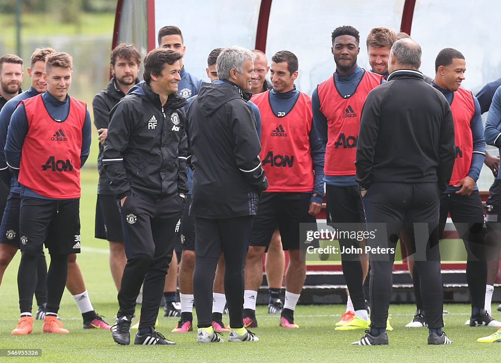 Manchester United Training Session