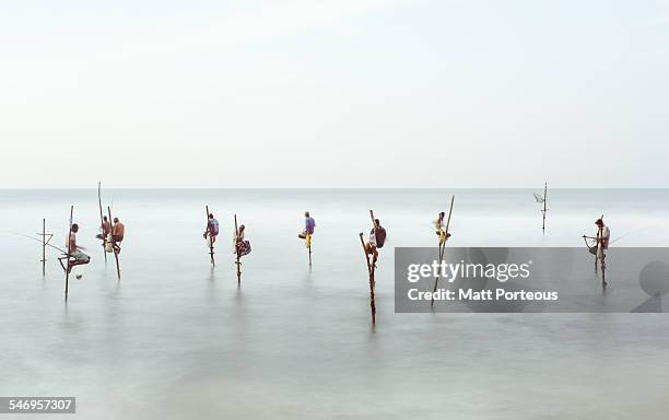 sri lanka - sri lanka fisherman stock pictures, royalty-free photos & images