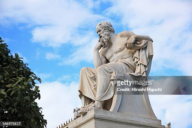 socrates, greece, athens - statue stock pictures, royalty-free photos & images