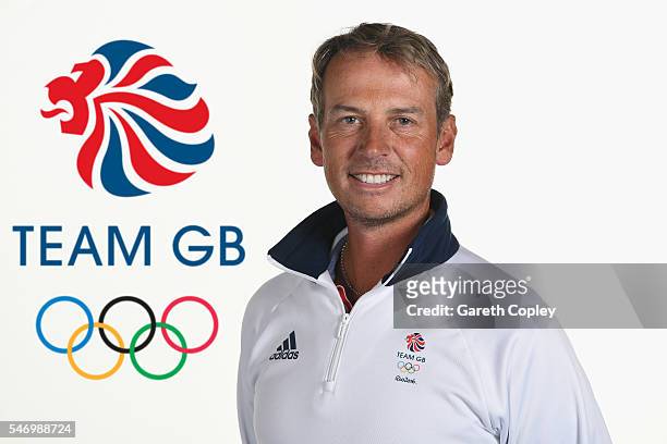 Carl Hester during Team GB kitting out ahead of Rio 2016 Olympic Games on June 26, 2016 in Birmingham, England.