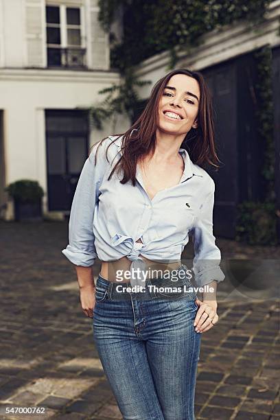 Actress Elodie Bouchez is photographed for Self Assignment on June 22, 2016 in Paris, France.