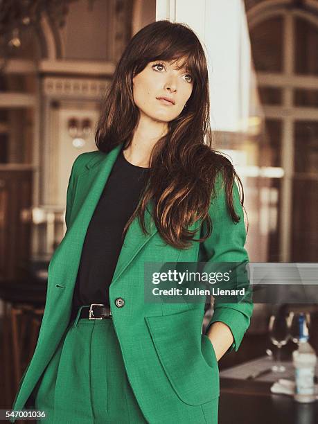 Actress Charlotte Le Bon is photographed for Self Assignment on June 11, 2016 in Cabourg, France.