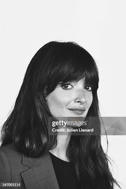 Actress Charlotte Le Bon is photographed for Self Assignment on June 11, 2016 in Cabourg, France.