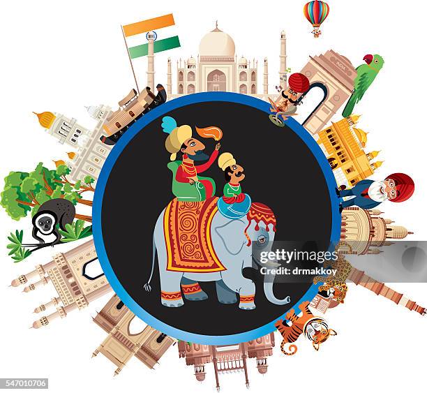 india travel - calcutta stock illustrations