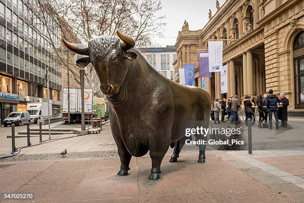 frankfurt am main - germany - frankfurter wertpapierbörse stock-fotos und bilder