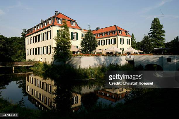 View of castle Berge on August 30, 2005 in Gelsenkirchen. Gelsenkirchen is one of the host cities that will be used to stage the FIFA World Cup...