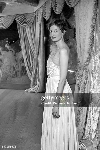 Actress Alba Rohrwacher is photographed for for Self Assignment on July 2, 2016 in Taormina, Italy.