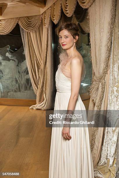 Actress Alba Rohrwacher is photographed for for Self Assignment on July 2, 2016 in Taormina, Italy.