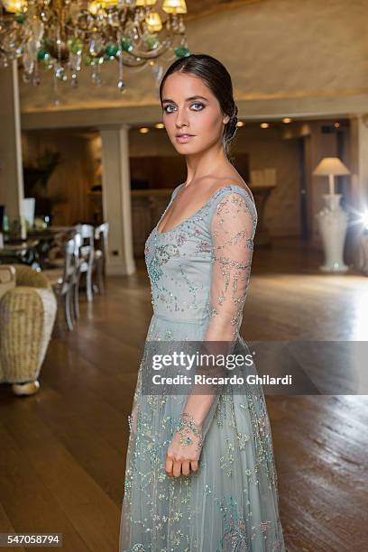 Actress Matilde Gioli is photographed for for Self Assignment on July 2, 2016 in Taormina, Italy.