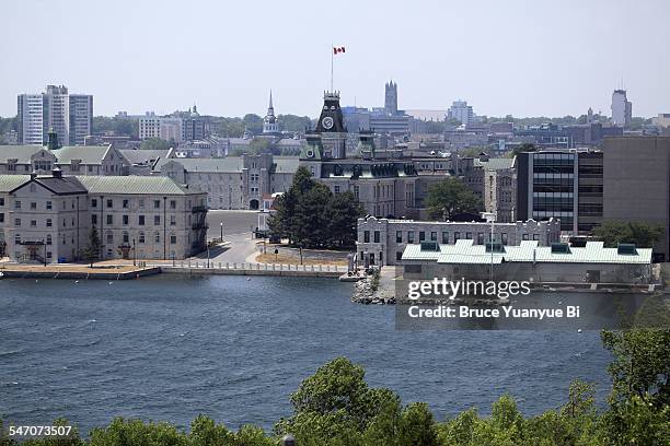 kingston city skyline - kingston stock pictures, royalty-free photos & images