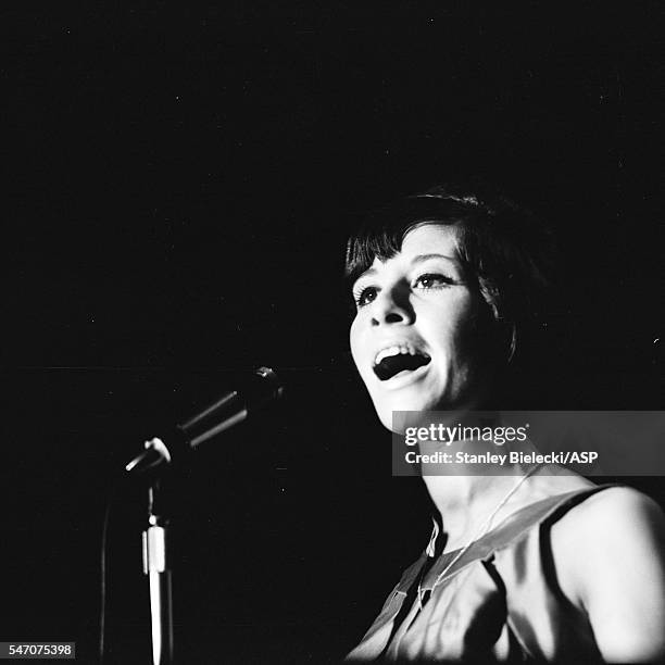 Helen Shapiro performs in Oldham, United Kingdom, 1965.
