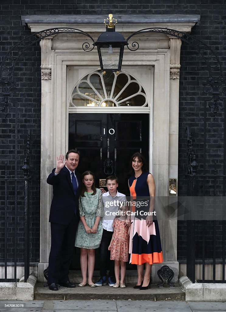 David Cameron's Last Day As The UK's Prime Minister