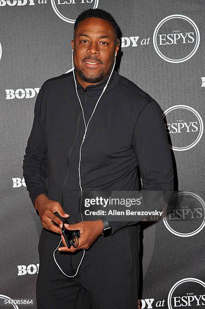 Former NBA player Cedric Ceballos attends BODY At The ESPYs Pre-Party at Avalon Hollywood on July 12, 2016 in Los Angeles, California.