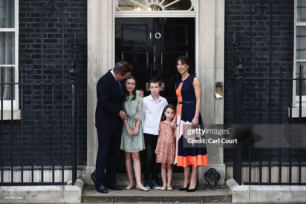 David Cameron's Last Day As The UK's Prime Minister