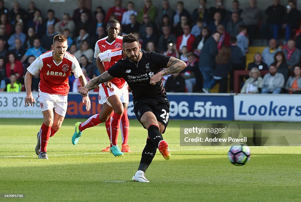 Fleetwood Town v Liverpool - Pre-Season Friendly