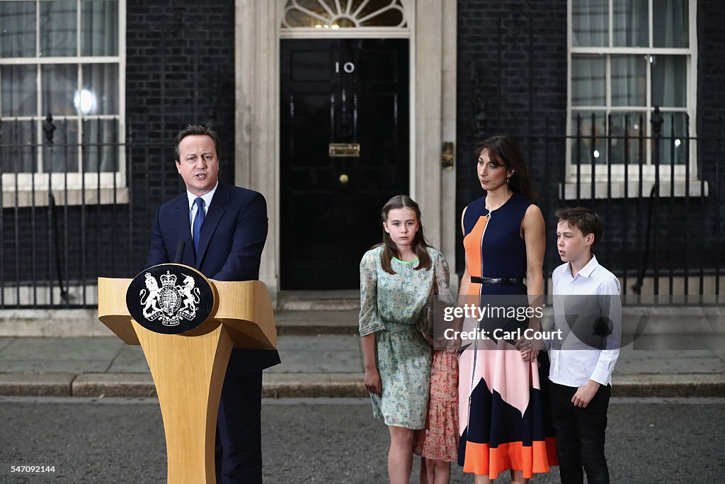 David Cameron's Last Day As The UK's Prime Minister