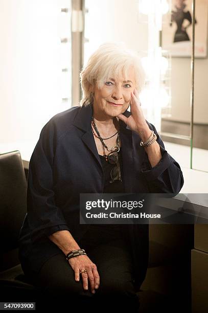 American stage, film and television actress, and singer Betty Buckley is photographed for Los Angeles Times on June 20, 2016 in Los Angeles,...