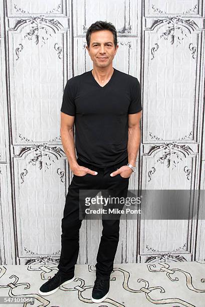 Actor Benjamin Bratt attends the AOL Build Speaker Series to discuss "The Infiltrator" at AOL HQ on July 13, 2016 in New York City.