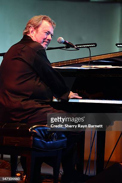 Singer and songwriter Jimmy Webb performs at The Levitt Pavillion in Macarthur Park on July 9, 2016 in Los Angeles, California.