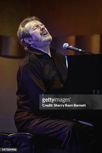 Singer and songwriter Jimmy Webb performs at The Levitt Pavillion in Macarthur Park on July 9, 2016 in Los Angeles, California.