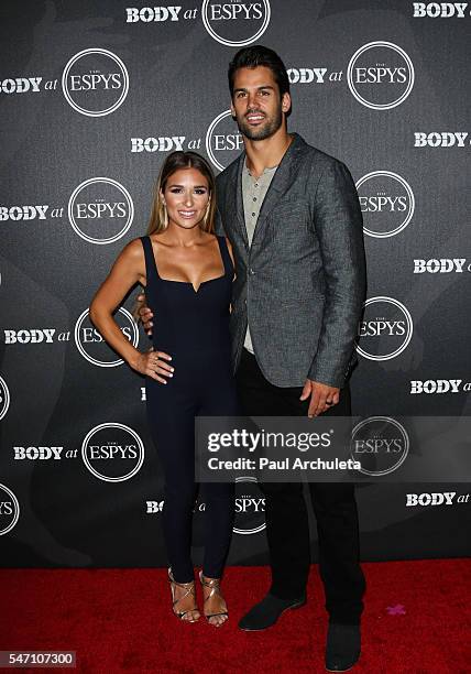 Singer Jessie James Decker and NFL Player Eric Decker attend the ESPN Magazine BODY issue party at Avalon Hollywood on July 12, 2016 in Los Angeles,...