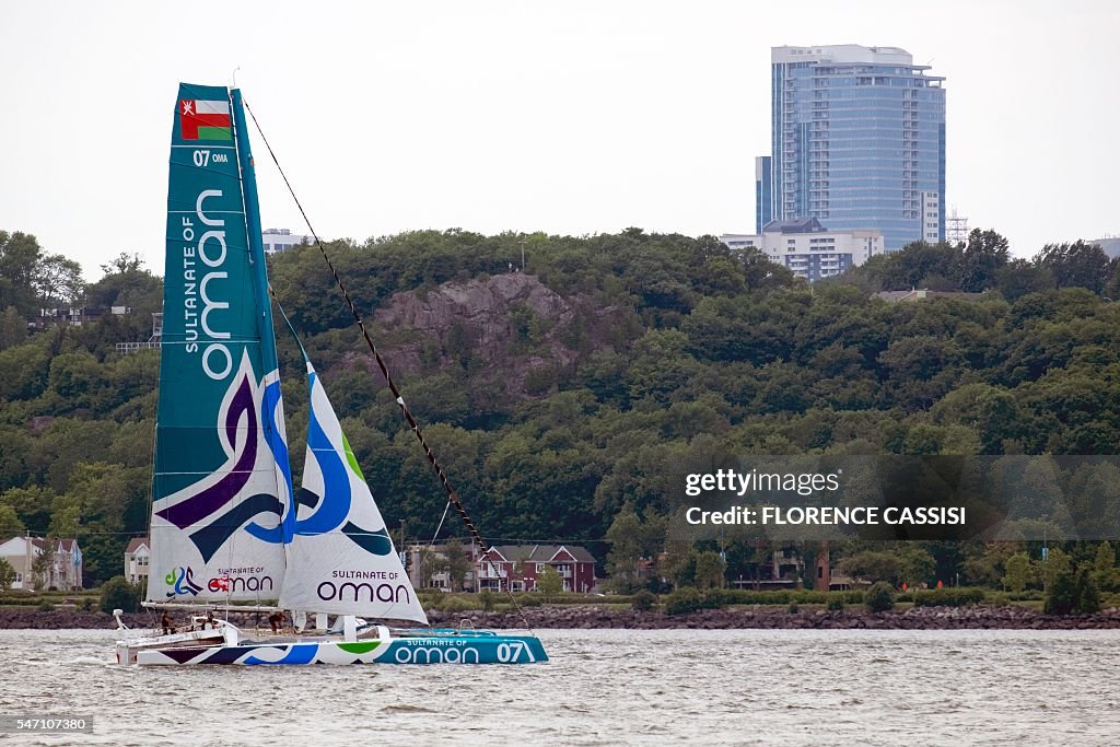 YACHTING-CANADA-TRANSAT QUEBEC SAINT-MALO