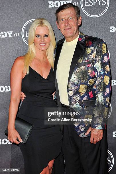 Sports reporter Craig Sager and Stacy Sager attend BODY At The ESPYs Pre-Party at Avalon Hollywood on July 12, 2016 in Los Angeles, California.