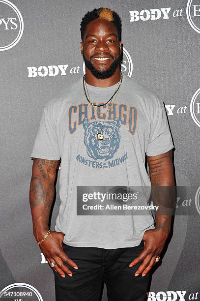 Player Lamarr Houston attends BODY At The ESPYs Pre-Party at Avalon Hollywood on July 12, 2016 in Los Angeles, California.