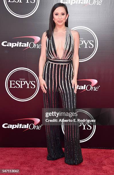 Dancer Cheryl Burke attends the 2016 ESPYS at Microsoft Theater on July 13, 2016 in Los Angeles, California.