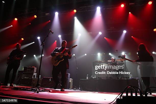 Joey Santiago, Black Francis, David Lovering and Paz Lenchantin of The Pixies perform at The Marquee on July 13, 2016 in Cork, Ireland.