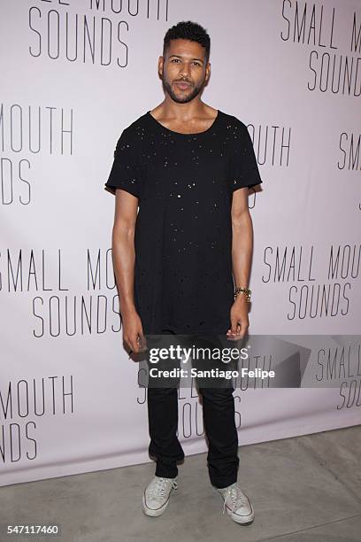 Jeffrey Bowyer-Chapman attends "Small Mouth Sounds" opening night at The Pershing Square Signature Center on July 13, 2016 in New York City.