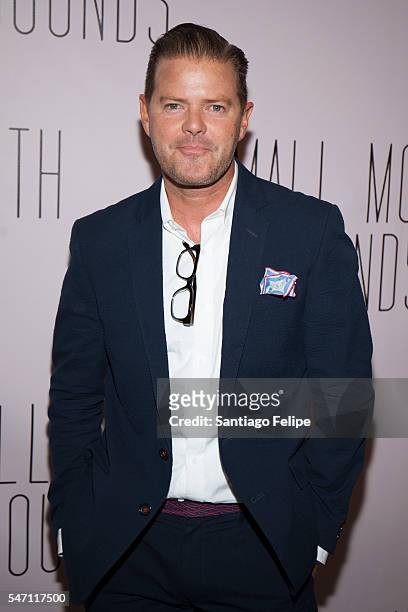 Clarke Thorell attends "Small Mouth Sounds" opening night at The Pershing Square Signature Center on July 13, 2016 in New York City.