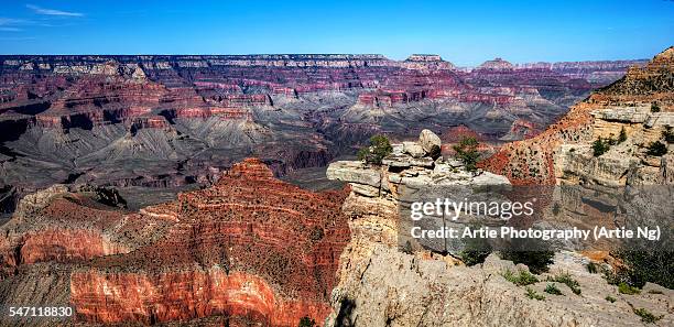 grand canyon, state of arizona, united states of america - versante nord del grand canyon foto e immagini stock