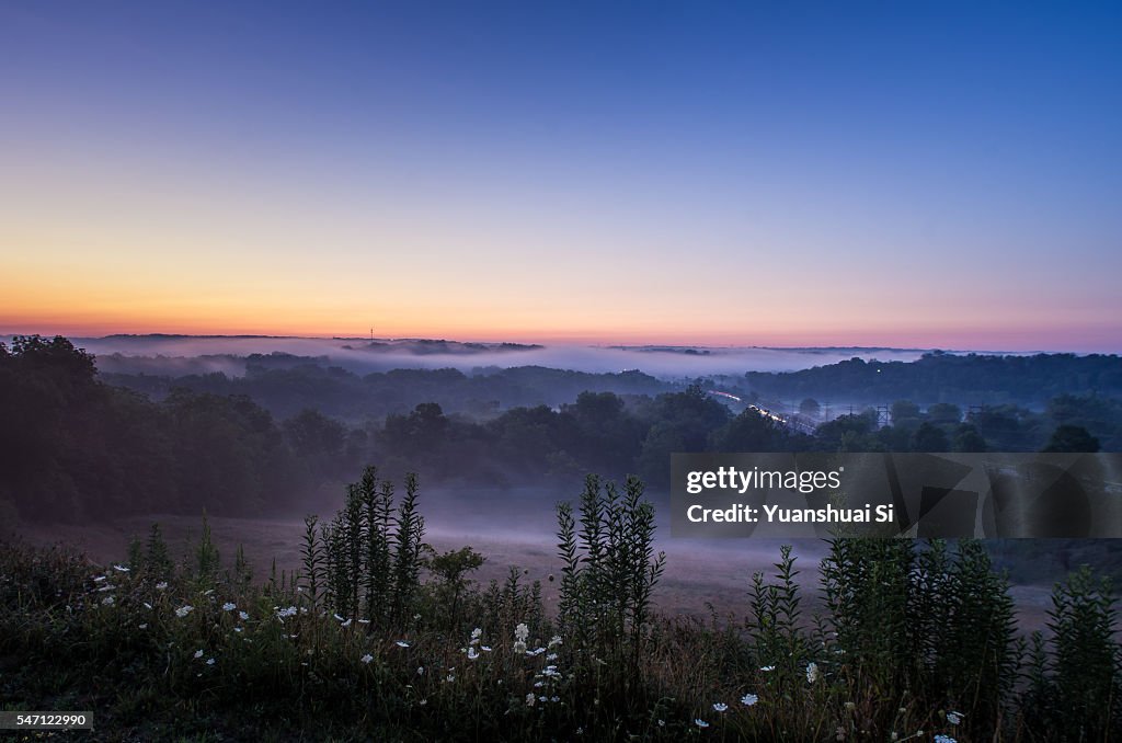 Cuyahoga Valley National Park Misty Morning