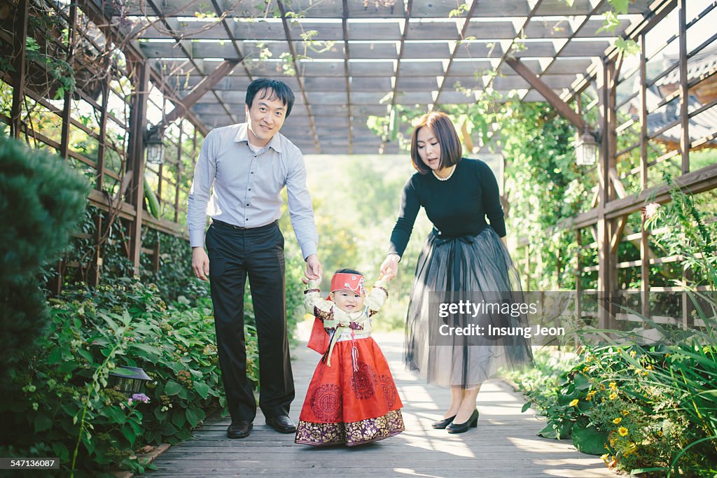 Korean first birthday celebrations