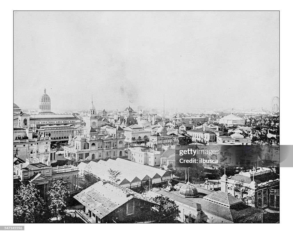 Photographie antique de l’Exposition universelle colombienne (Chicago, États-Unis) - 1893