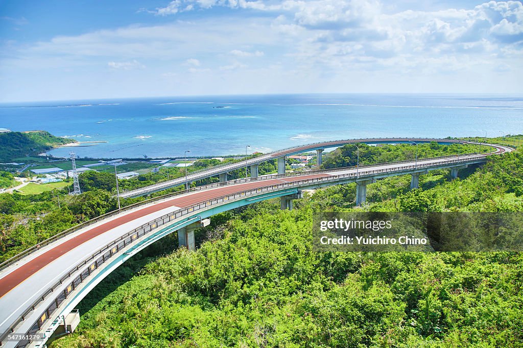 Niraikanai Bridge, Okinawa