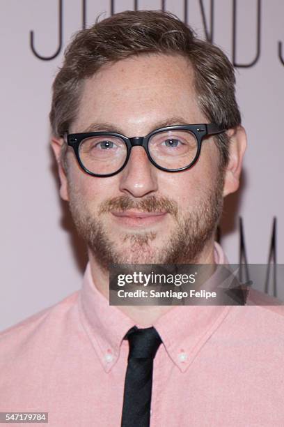 Jason Eagan attends "Small Mouth Sounds" Opening Night at The Pershing Square Signature Center on July 13, 2016 in New York City.