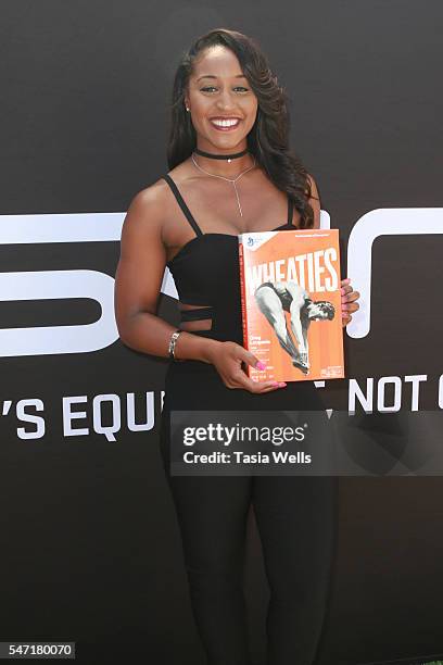 Dancer Saleemah E. Knight attends Greg Louganis' Pre- ESPY Awards Wheaties Breakfast for Champions at The Starving Artists Project on July 13, 2016...