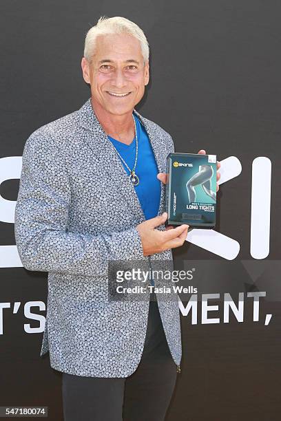 Olympic gold medalist Greg Louganis attends Greg Louganis' Pre- ESPY Awards Wheaties Breakfast for Champions at The Starving Artists Project on July...