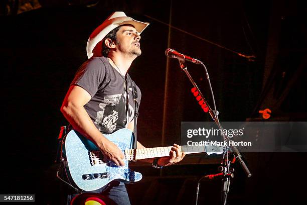 Brad Paisley performs on Day 5 of the RBC Bluesfest on July 13, 2016 in Ottawa, Canada.