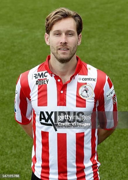 Thomas Verhaar of Sparta during the team presentation of Sparta Rotterdam on July 12, 2016 at the Sparta stadium the Castle in Rotterdam, The...