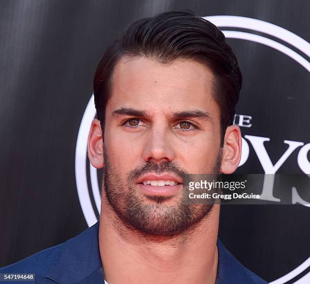 Eric Decker arrives at The 2016 ESPYS at Microsoft Theater on July 13, 2016 in Los Angeles, California.