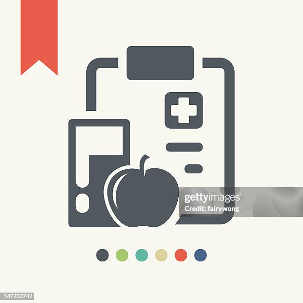 medical chart icon - water testing stock illustrations
