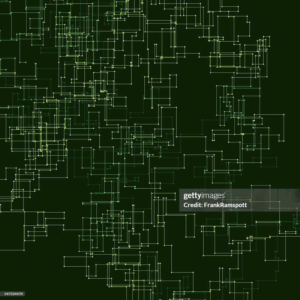 Forest Vector Connection Line Pattern High-Res Vector Graphic - Getty ...