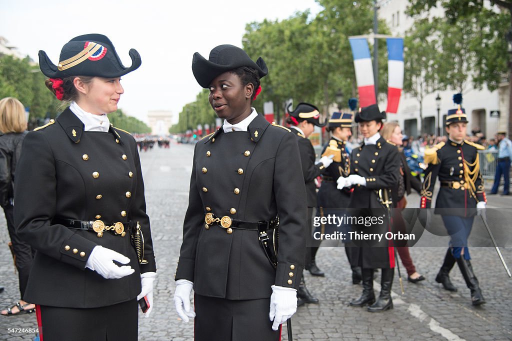 2016 Bastille Day Military Ceremony On The Champs Elysees In Paris
